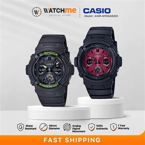 Casio G Shock Awr M Series Fashion Analog Digital Men Watch Shock