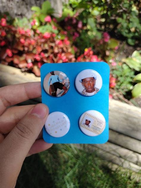 Tyler The Creator Cmiygl Button Set Of Lumberjack Inch Button Set