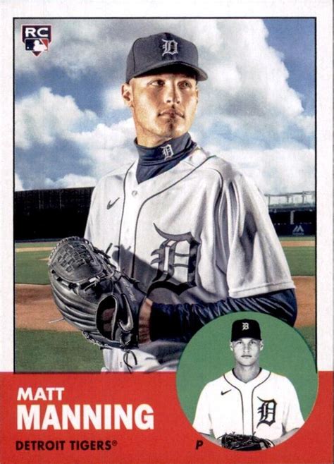 Topps Archives Matt Manning Trading Card Database