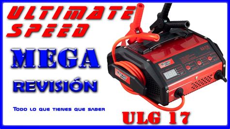 Cargador Arrancador Ultimate Speed Ulg17 Mega Review Lidl Youtube