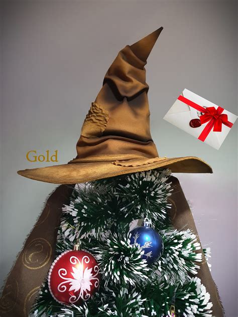 Medium Sorting Hat Harry Potter Magic Hat Halloween Hat Etsy