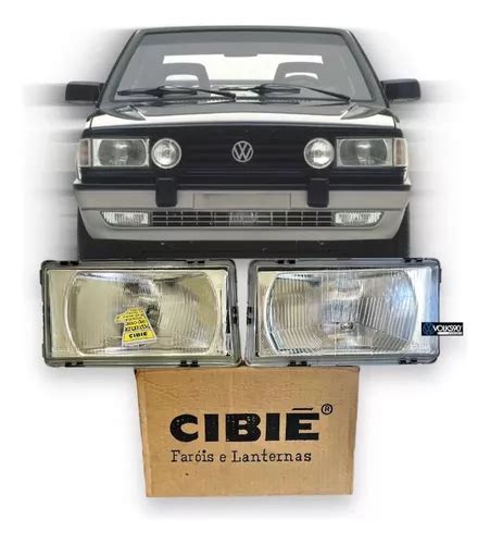 Farol Gol Gti Gts 87 90 Original Vw Cibié