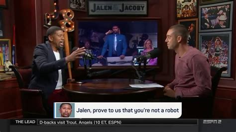 Jalen Rose Responds To Claims Hes A Robot Youtube