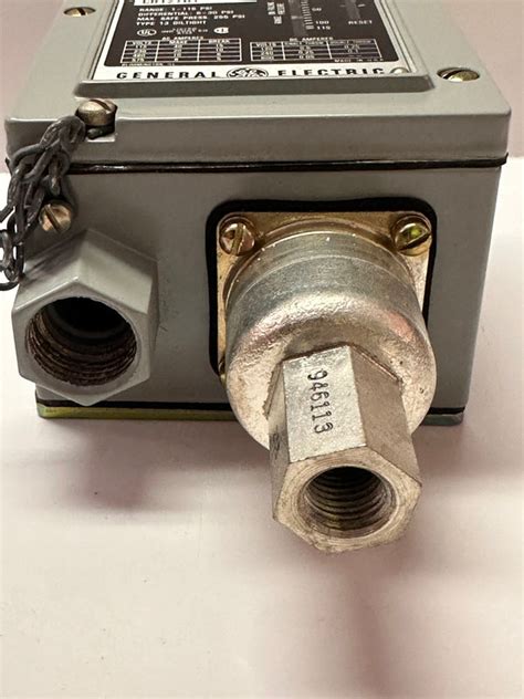 Ge Cr127b1 Bellows Actuated Pressure Switch Mining And Industrial Surplus