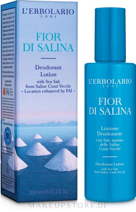 L Erbolario Fior Di Salina Deodorant Lotion Lotion Deodorant