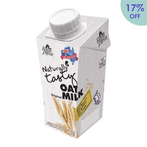 Farm Fresh Plant Based Uht Milk 200ml Oat Milk 8excite Malaysia