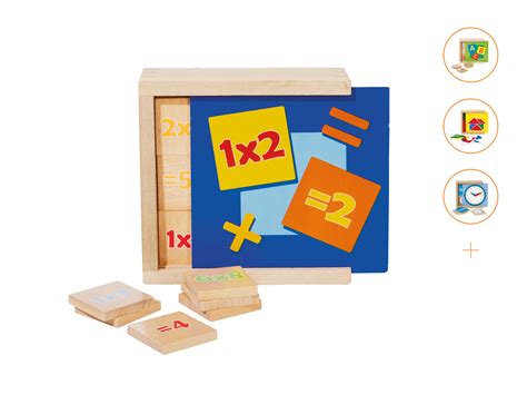 Playtive Junior Wooden Learning Games1 Lidl Great Britain