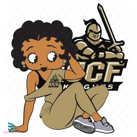 UCF Knight Betty Boop Sport Svg Basketball Svg Betty Boop Inspire