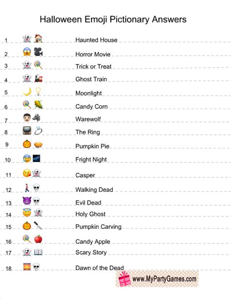 Printable Halloween Riddles With Answers