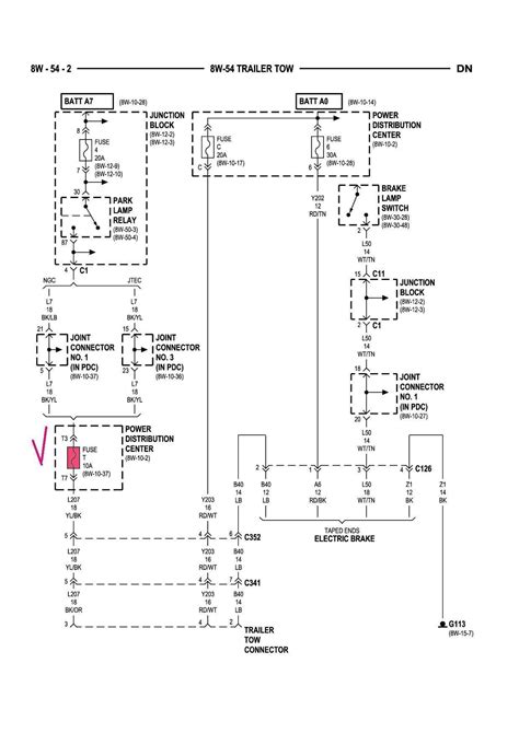 2006 Dodge Dakota Trailer Wiring Diagram Wiring Diagram