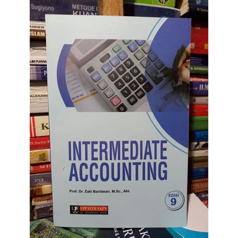 Jual INTERMEDIATE ACCOUNTING EDISI 9 ZAKI BARIDWAN Shopee Indonesia