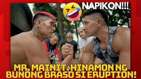 Mr Mainit Hinamon Ng Bunong Braso Si Ericeruptiontai Sinong