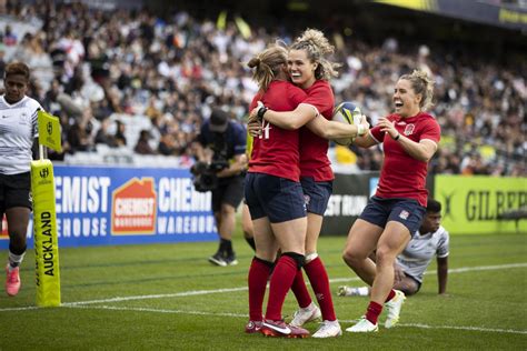 England start Women’s Rugby World Cup with record-breaking win over Fiji