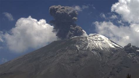 Volcán Popocatépetl mantiene la expulsión de ceniza Saber Politico