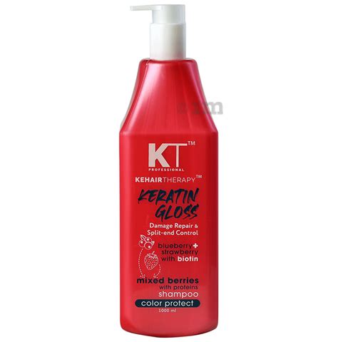 KT Professional Kehair Therapy Keratin Gloss Shampoo Buy Pump Bottle