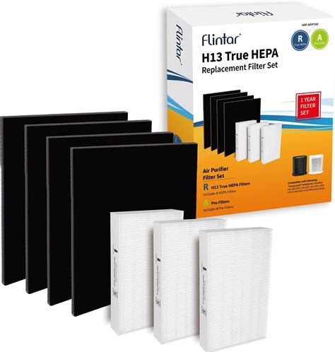 Amazon Flintar Hpa H Hepa Replacement Filter A R Combo Pack