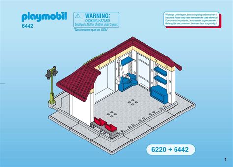 Playmobil 6442 - Notice de montage Playmobil 6442