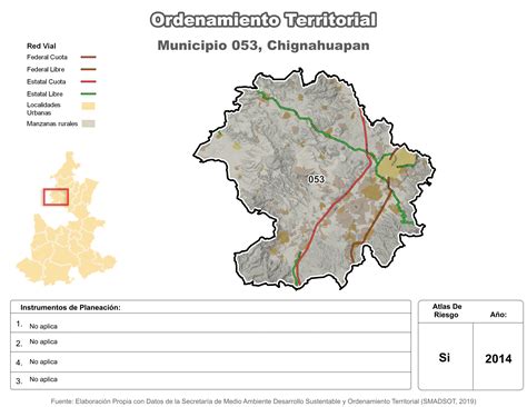 Ordenamiento territorial en municipio de Chignahuapan Subsecretaría de