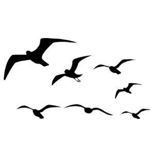 Seagull Silhouette Tattoo at GetDrawings | Free download