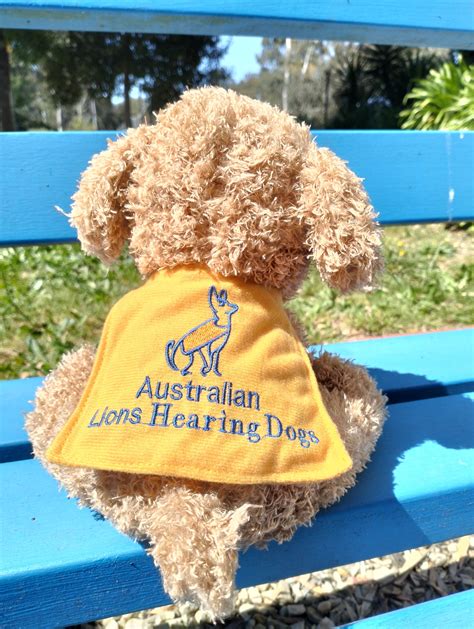 Plush Hearing Assistance Dog - Australian Lions Hearing Dogs