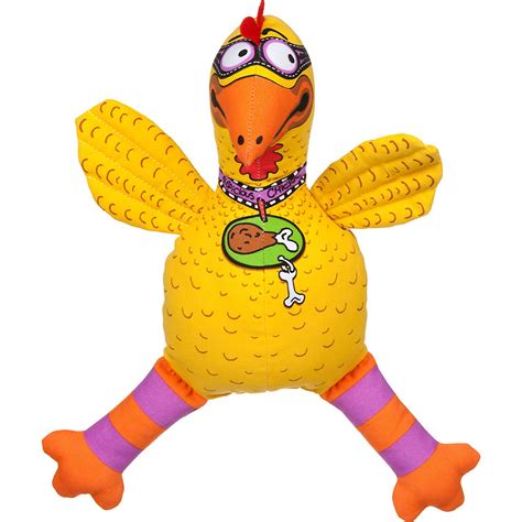 Bamboo Classics Suspicious Chicken Dog Toy Petco