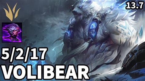 Volibear Jungle Vs Gragas EUW Master Patch 13 7 YouTube