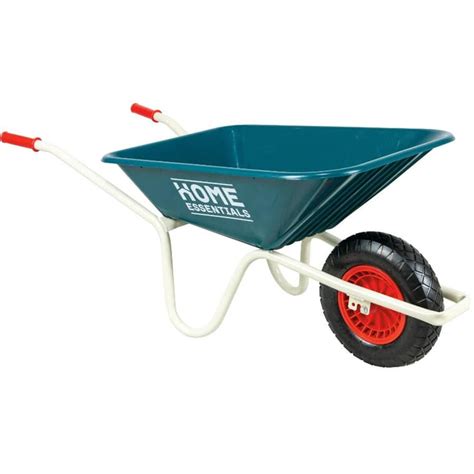home essentials  cu ft poly tray wheelbarrow home hardware