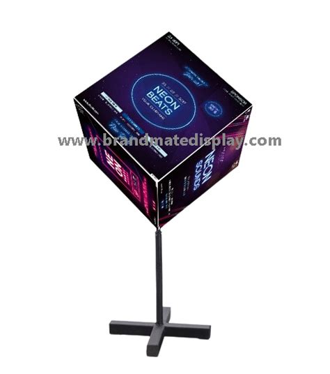 Led Cube Light Box Frameless Fabric Illumination