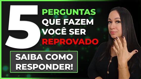 PRINCIPAIS PERGUNTAS E RESPOSTAS PARA ENTREVISTA DE EMPREGO Perguntas