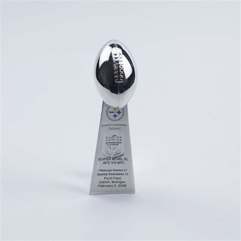 Pittsburgh Steelers Super Bowl Trophy Team Logo – HYPERINGS