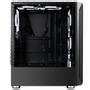 Gabinete Gamer Rise Mode Z Glass Lateral Em Vidro Fum Preto Rm