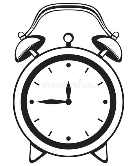 Alarm Clock Stock Vector Illustration Of Clock Instrument 15334605