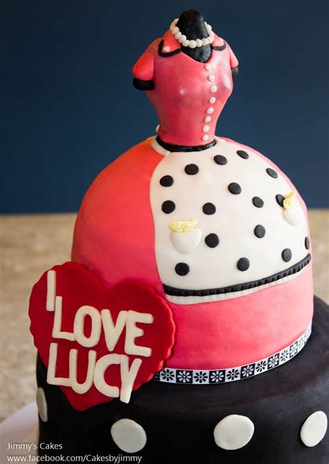 I Love Lucy Cake