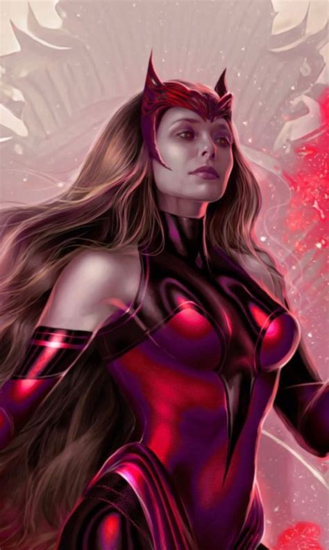 Pin De Saige Bell En Scarlet Witch Bruja Escarlata Mujeres Marvel