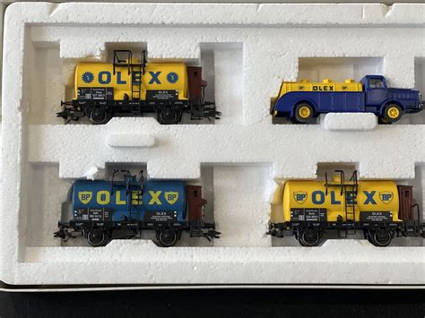 M Rklin Coffret De Wagons Citernes Olex Dr Rails H Ep Iv