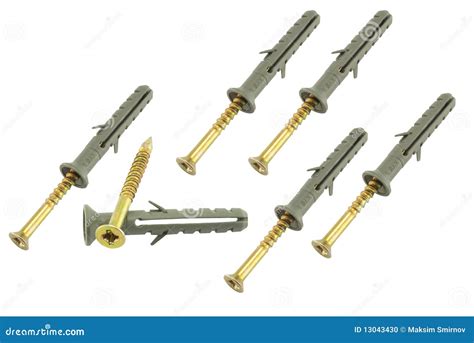 Dowel with screw#03 stock photo. Image of dowels, build - 13043430