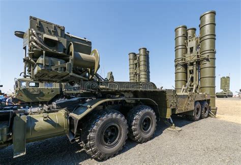 Launcher Of The Russian Anti Aircraft Missile System S 400 Triumph