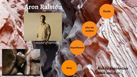 Aron Ralston By Benedek Dr Goda On Prezi