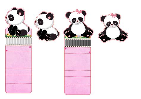 Kit Festa Panda Rosa Para Imprimir Arte Para Toda A Festa