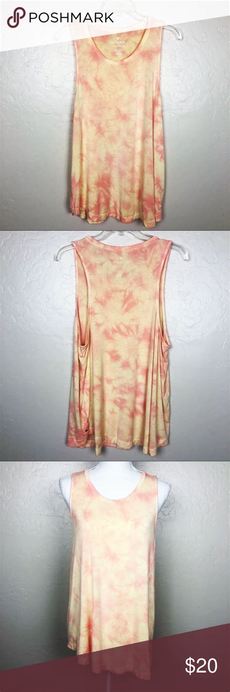 American Eagle Soft Sexy Tie Dye Tank L Tie Dye American Eagle