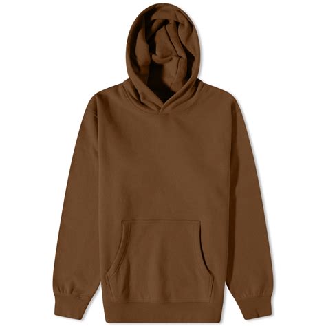 Taikan Plain Heavyweight Hoodie Brown End