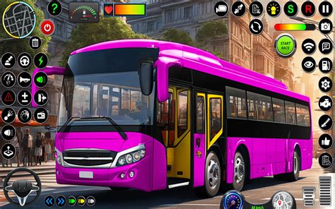 US Bus Simulator Bus Game Offline : City Bus Driving Bus Games - Coach Bus Games : Public ...