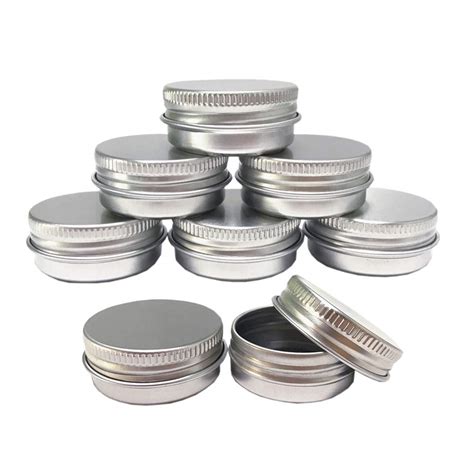 Amazon Aluminum Tin Jars Cosmetic Sample Metal Tins Empty