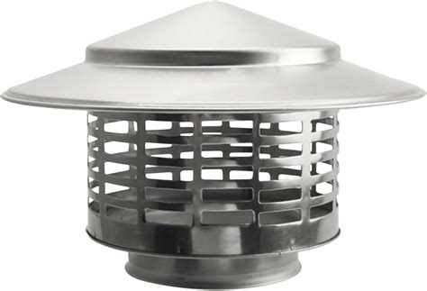 Stainless Steel Fireplace Vent Cap Roof Cowl Chimney Cap For Fireplace