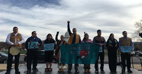 “please Stand With Us” Alaska Natives Are Rallying In Washington To