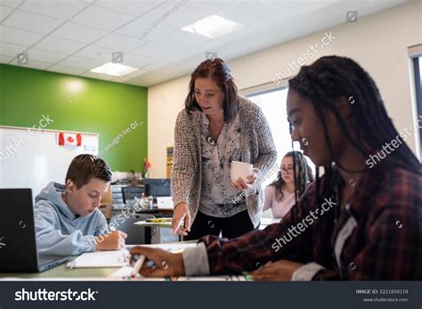 school children teacher work images stock   objects