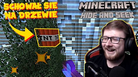 NAJLEPSZE KRYJÓWKI NA NOWEJ ZIMOWEJ MAPIE MINECRAFT HIDE AND SEEK