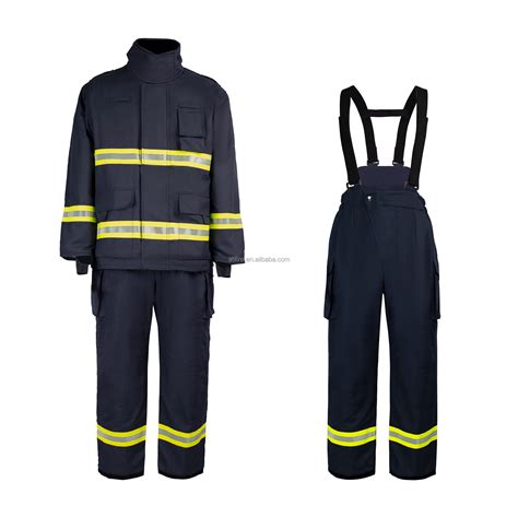 Ati Fire Cheap Price Nomex Iiia Full Complete Set Fire Fighter Uniform