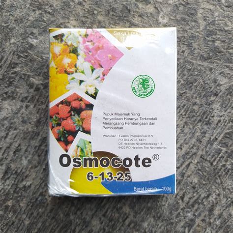 Jual Pupuk Dekastar Osmocote 6 13 25 Pupuk Bunga Buah Repack Shopee