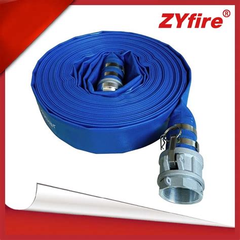 4 Inch X 100m Large Diameter Blue PVC Layflat Hose Water Discharge